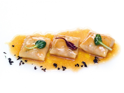Raviolis de Perdiz y Trufa Cocidos