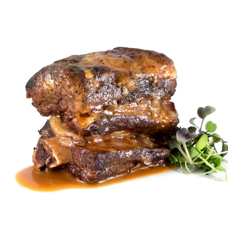 Confited veal braised short ribs by euroambrosias