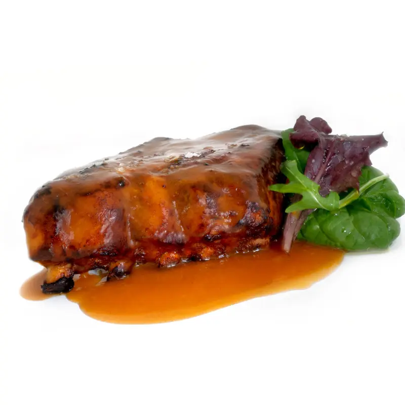 Pork ribs cooked in BBQ Sauce by euroambrosias